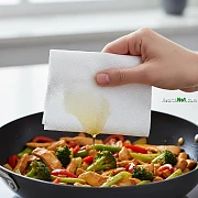 減少外食油脂吸附技巧