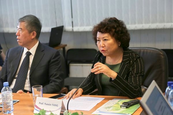 中國營養學會理事長楊月欣發言