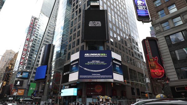 Concept Medical Lights Up NY Times Square to celebrate the enrollment of 1000 patients for ABILITY Diabetes Global Study Concept Medical Lights Up NY Times Square to celebrate the enrollment of 1000 patients for ABILITY Diabetes Global Study